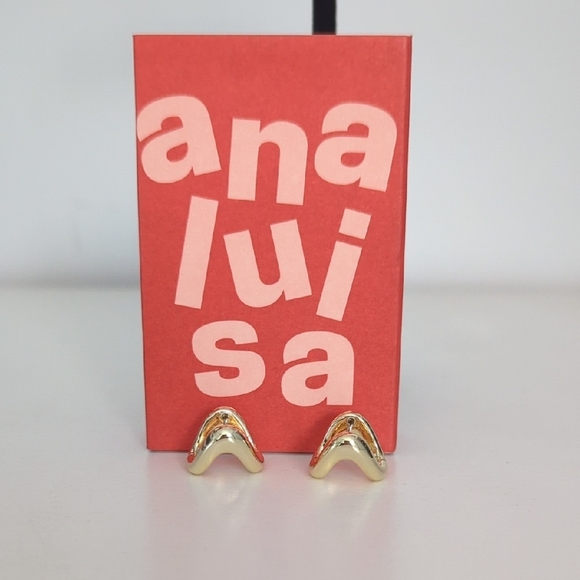 ana luisa Jewelry - Ana Luisa Huggie Gold Earrings 14k Plated